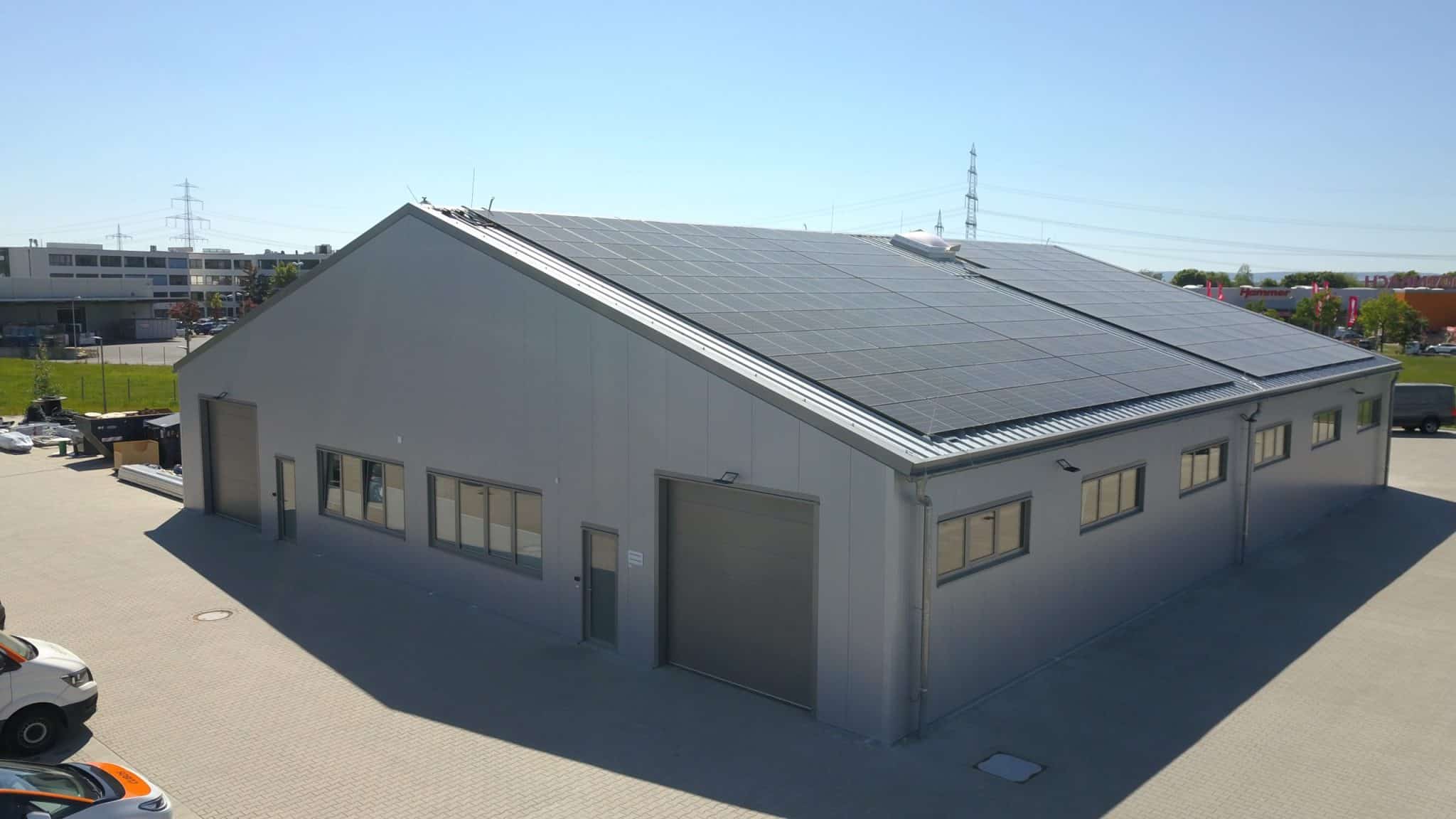 Industrial Building with HR Structures