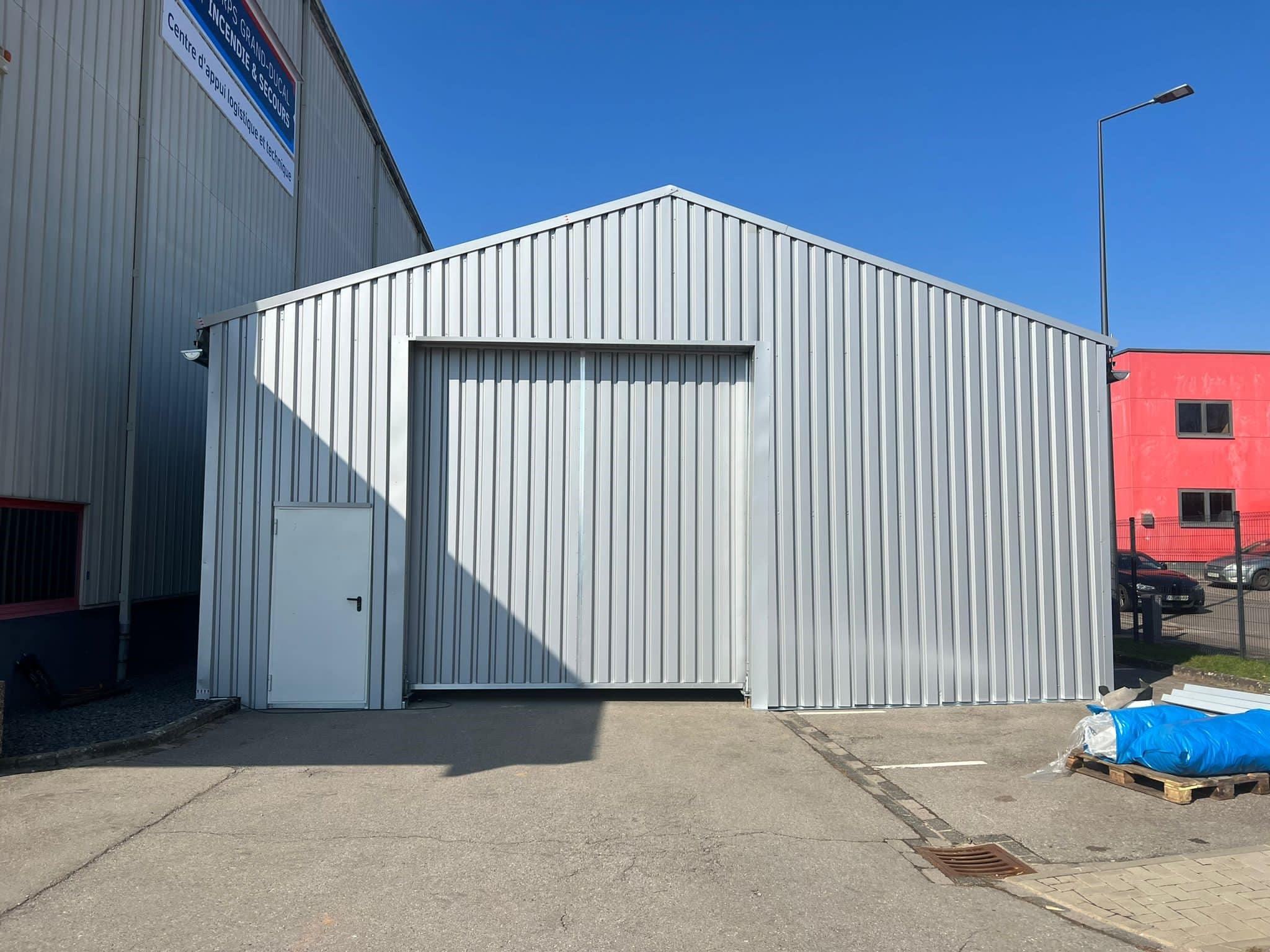 Industrial storage warehouse - HR-Structures